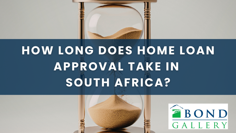 How Long Does Home Loan Approval Take in South Africa? Hourglass with text over it