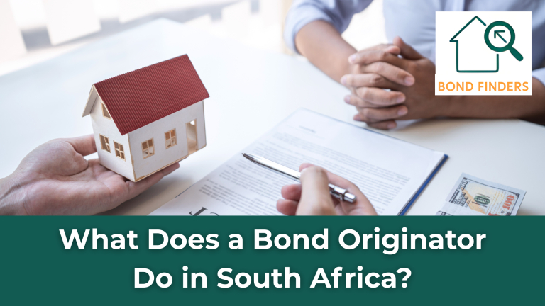 What Does a Bond Originator Do in South Africa? person holding a miniature house and pen over a document