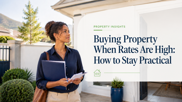 Buying Property When Rates Are High: How to Stay Practical